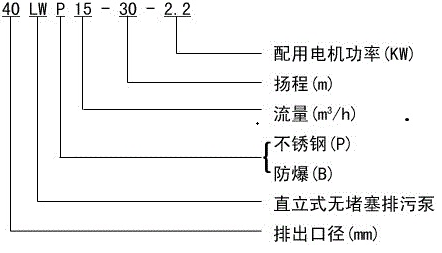 LW立式無(wú)阻塞排污泵